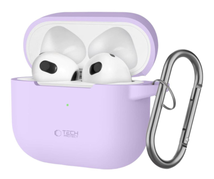 Pozostałe Tech-Protect Silicone Hook do Apple Airpods 3. generacji lavender